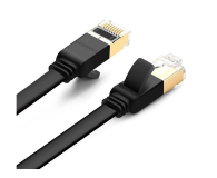 UGREEN Płaski kabel sieciowy NW106 Ethernet RJ45 Cat.7 STP 10m czar - 1489209 - zdjęcie 2